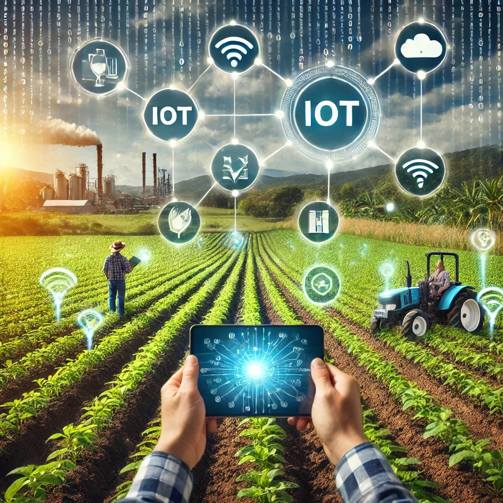 Blockchain and IoT Transform Sustainable Agriculture